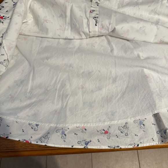 Boden Sophia Multicolor Vespa Moped Scooter Print Shirt Dress 14R Retro Inspired - Picture 12 of 16